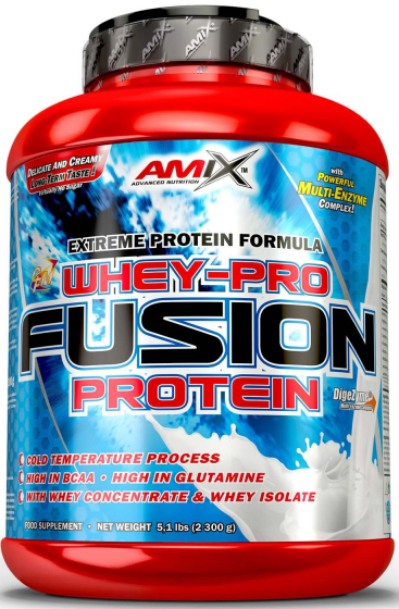 Srvátkový proteínový prášok Amix Whey Pro Fusion-2,3kg čokoláda