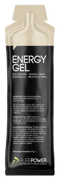 Energetické gély Pure Power Energy Gel Caffeine: Neutral 60 g