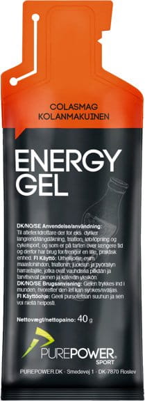 Energetické gély Pure Power Energy Gel Cola 40 g