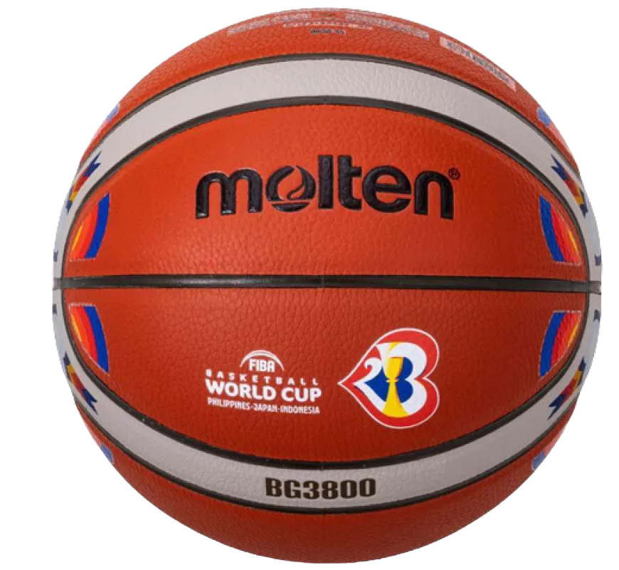 Lopta Molten B7G3800-M3P REPLIKA BASKETBALL WORLD CUP 2023